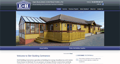 Desktop Screenshot of ehbuildingcontractors.com